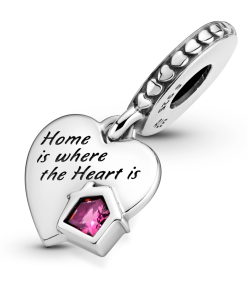 Love My Home Heart Dangle Charm