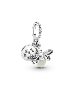 Glow-in-the-dark Firefly Dangle Charm