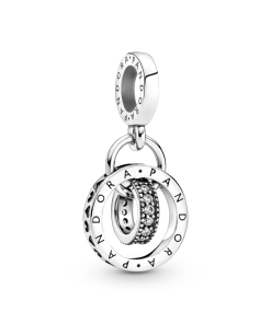 Logo Circles Dangle Charm