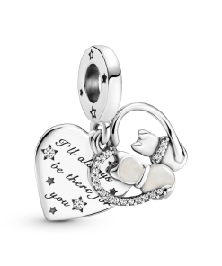 Cats & Hearts Dangle Charm