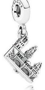 Charles Bridge silver dangle