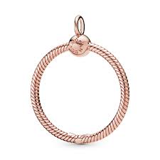 Medium 14k Rose Gold-plated O Pendant