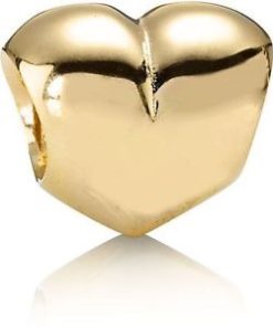 Heart gold charm